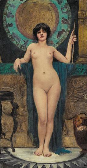 John William Godward Study of Campaspe oil painting image